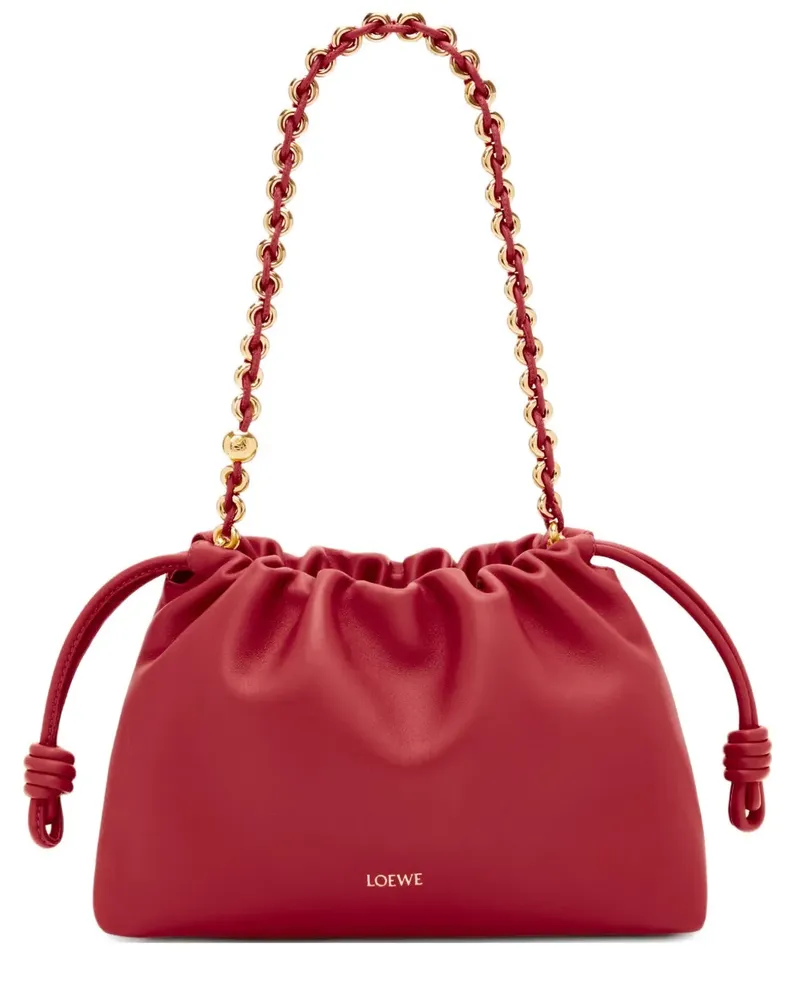 Loewe Flamenco chain handle medium shoulder bag - Rot Rot