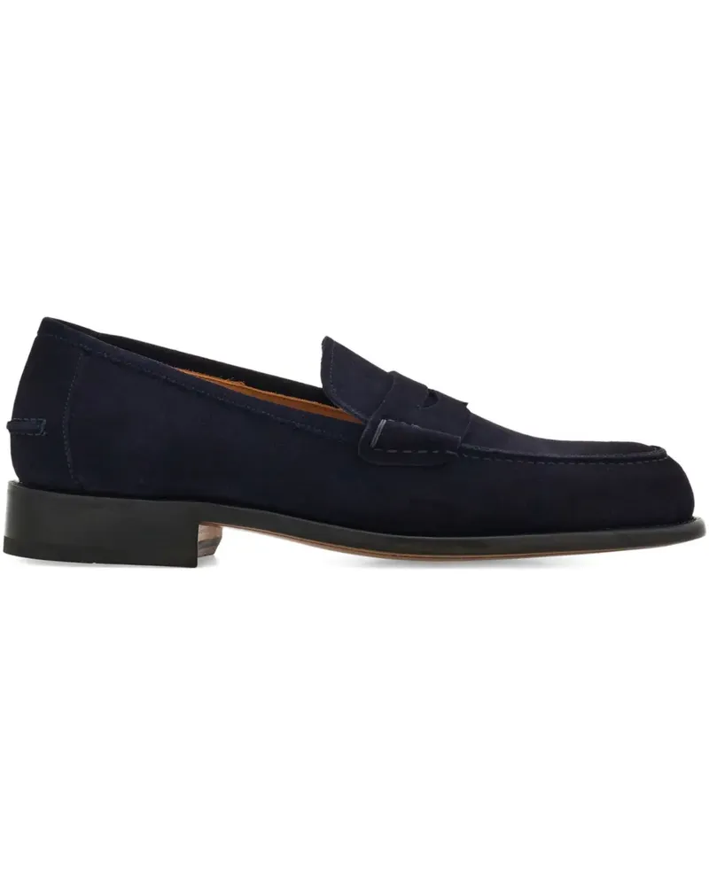 Ferragamo Loafer aus Samt - Blau Blau