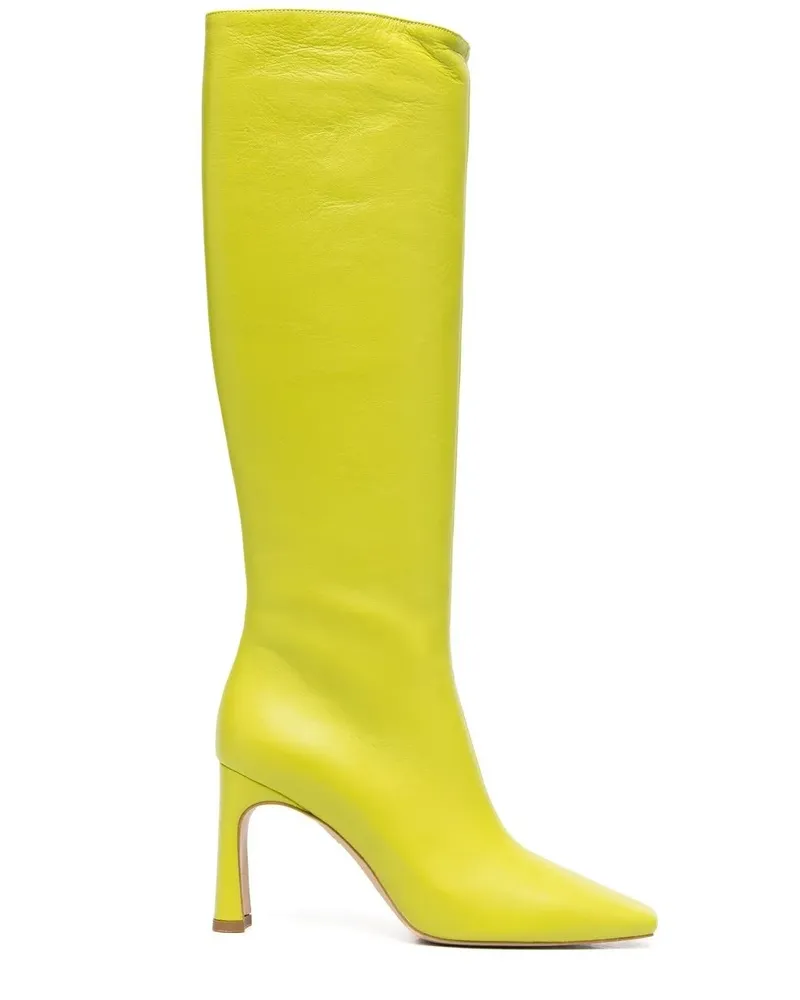Liu Jo Stiefel mit eckiger Kappe - Grün Grün