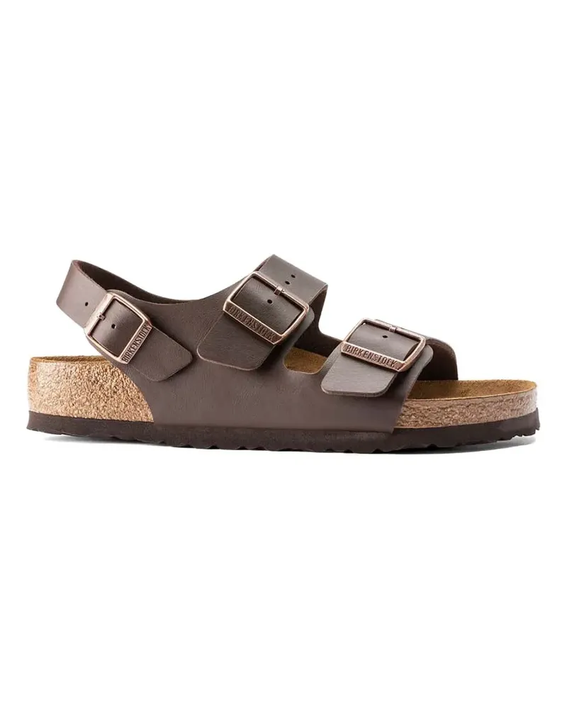 Birkenstock Milano buckle-fastening sandals - Braun Braun