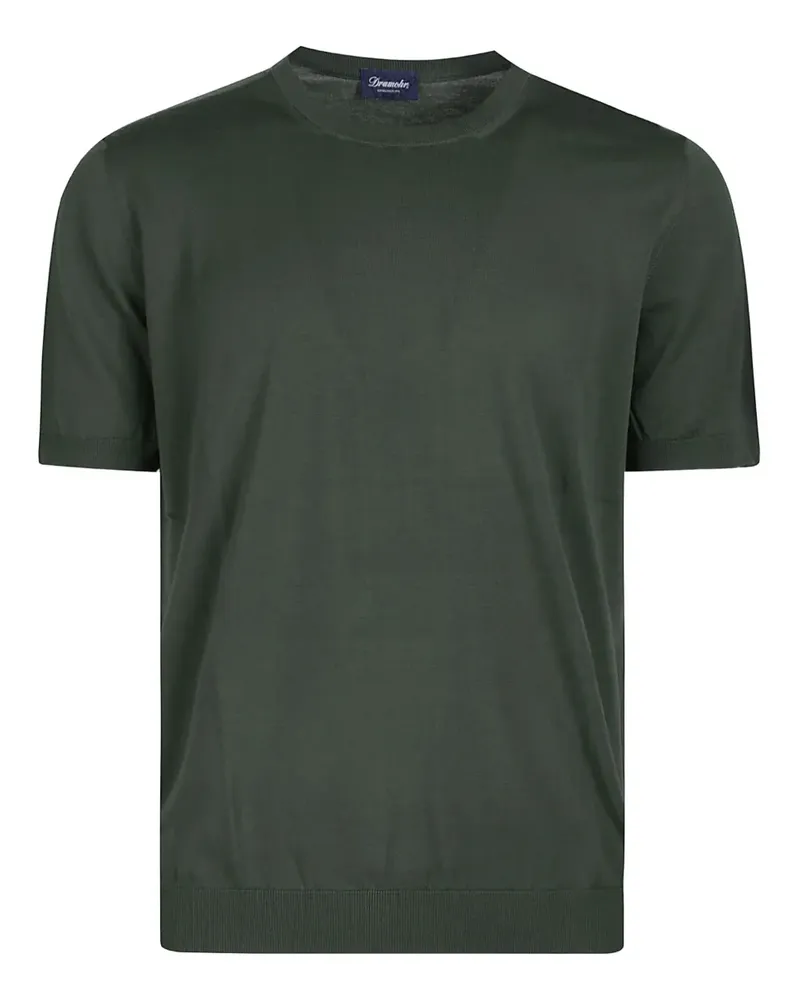 Drumohr  T-Shirt mit kurzen Ärmeln - Grün Grün