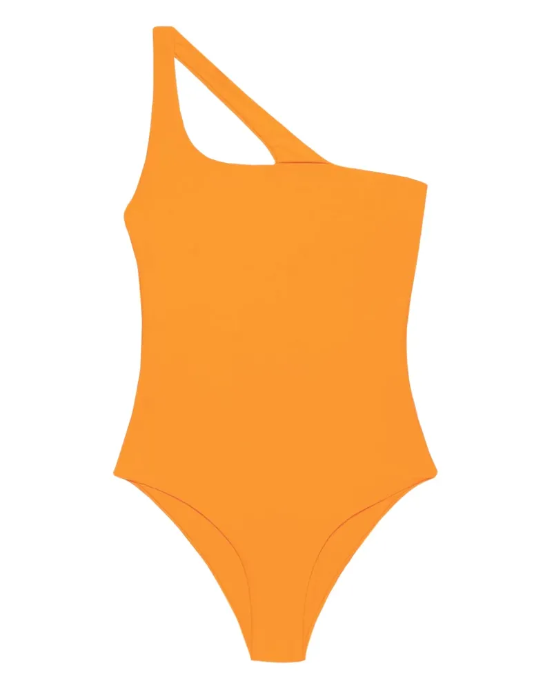 JADE SWIM one-shoulder swimsuit - Orange Orange