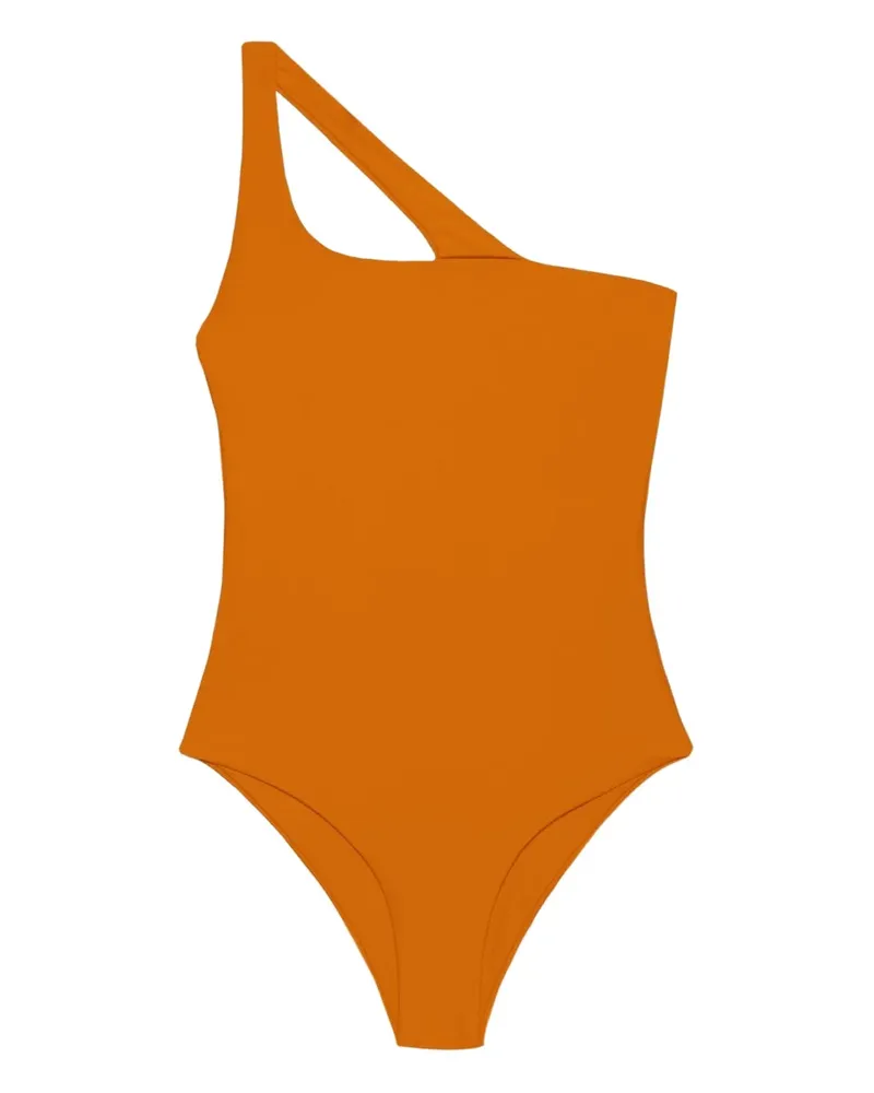 JADE SWIM one-shoulder swimsuit - Orange Orange
