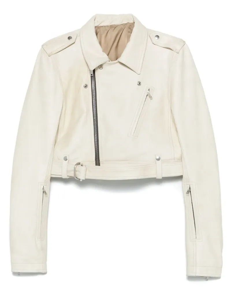 Rick Owens Luke S Stooger Jacke - Nude Nude