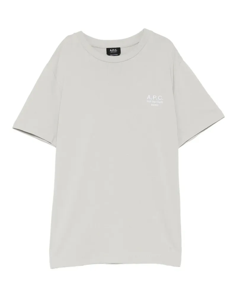 A.P.C. Rue Madame T-Shirt - Grün Grün