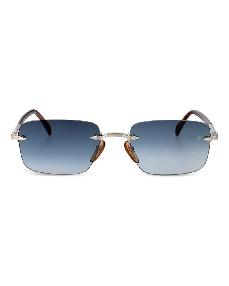EYEWEAR by DAVID BECKHAM square-frame sunglasses - Silber Silber