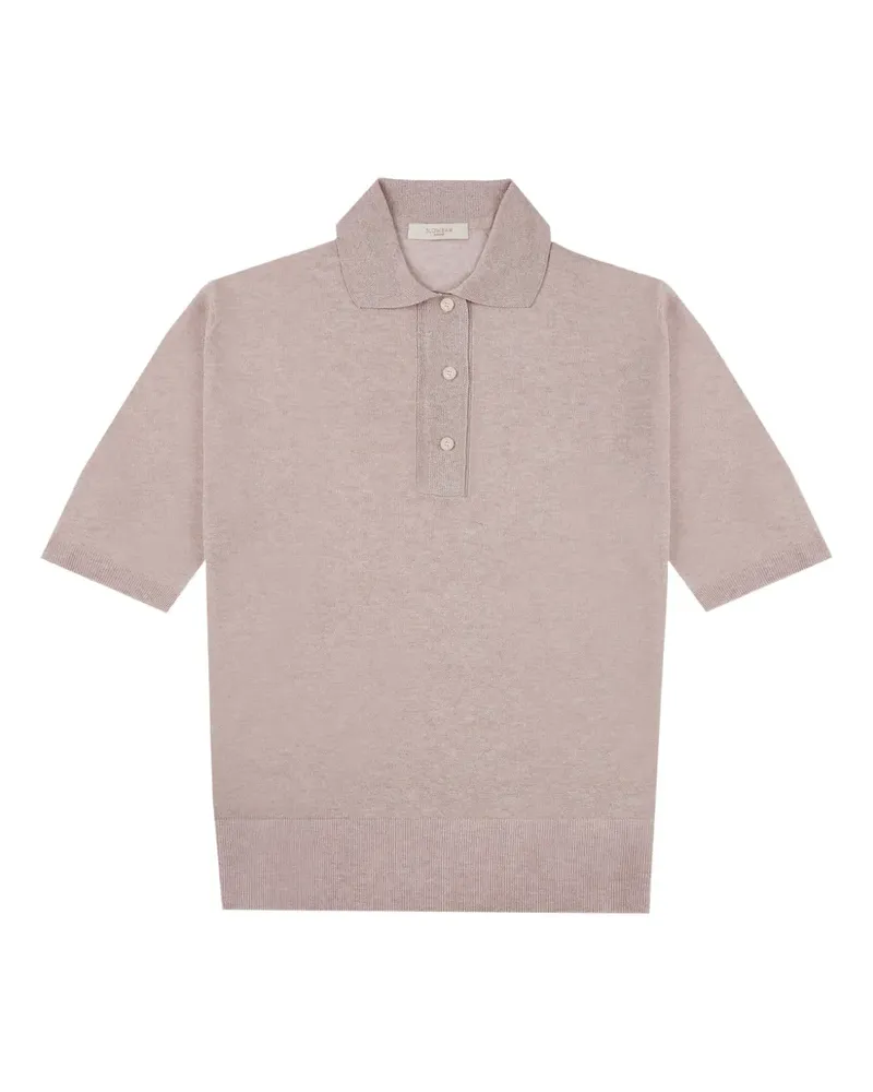 Zanone Geknöpftes Poloshirt - Rosa Rosa