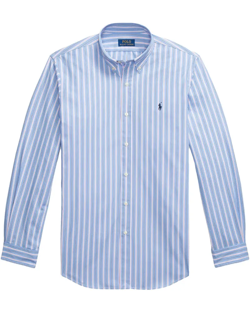 Ralph Lauren Gestreiftes Hemd - Blau Blau