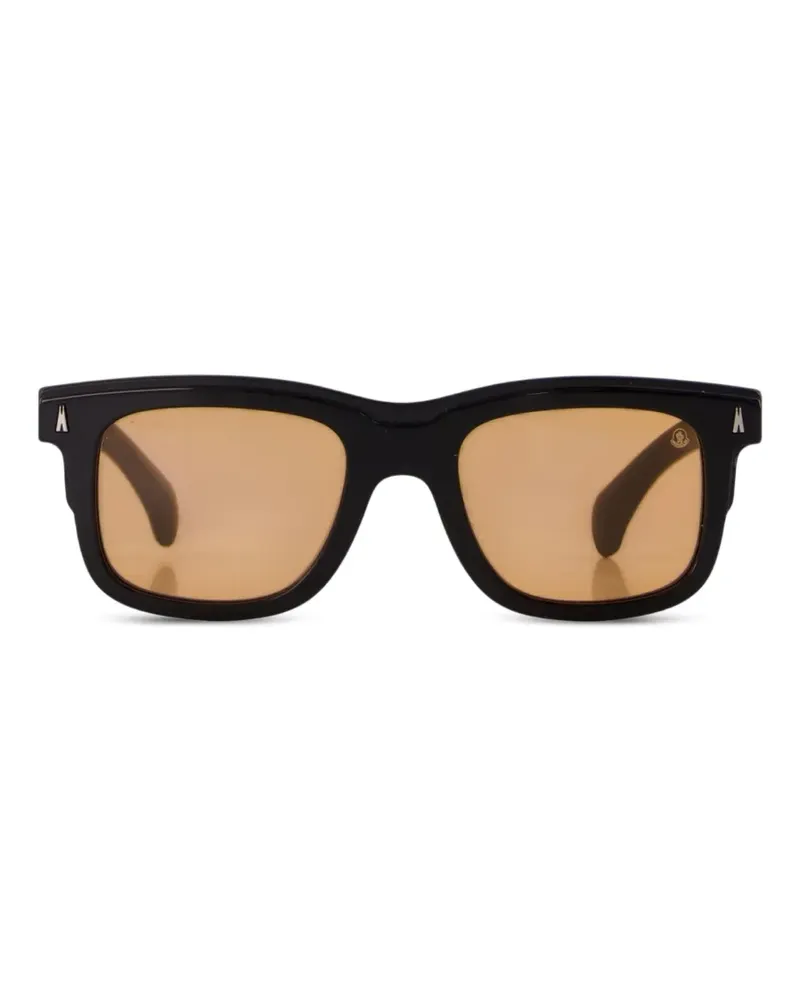 Moncler Claro Sonnenbrille mit eckigem Gestell - Schwarz Schwarz