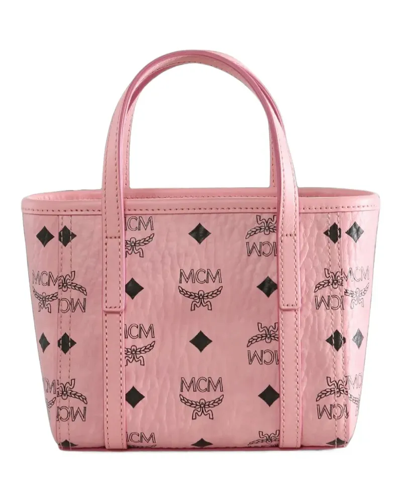 MCM X-mini Toni Umhängetasche mit Monogramm-Print - Rosa Rosa