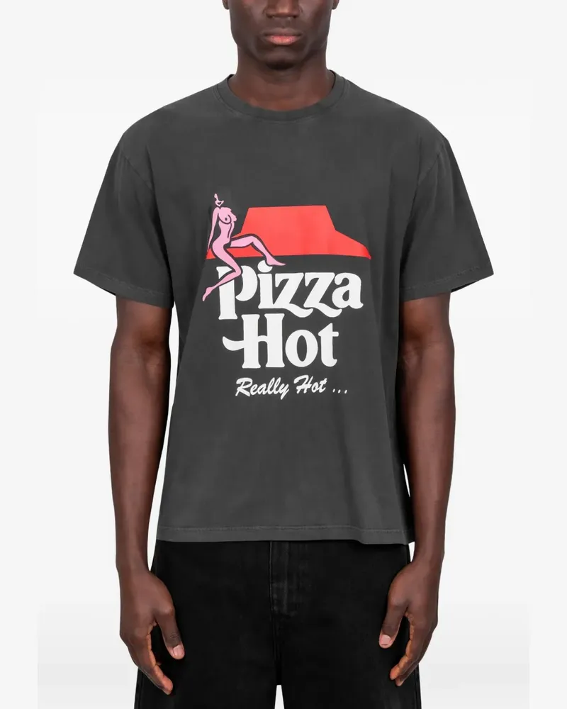 Carne Bollente Pizza Hot T-Shirt - Grau Grau