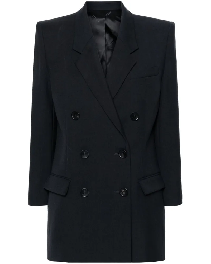 Isabel Marant Doppelreihiger Robine Blazer - Schwarz Schwarz