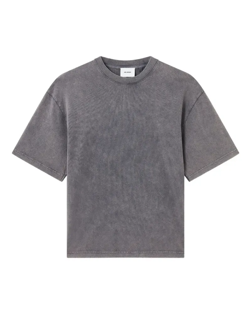 Axel Arigato T-Shirt mit Acid-Wash-Effekt - Grau Grau