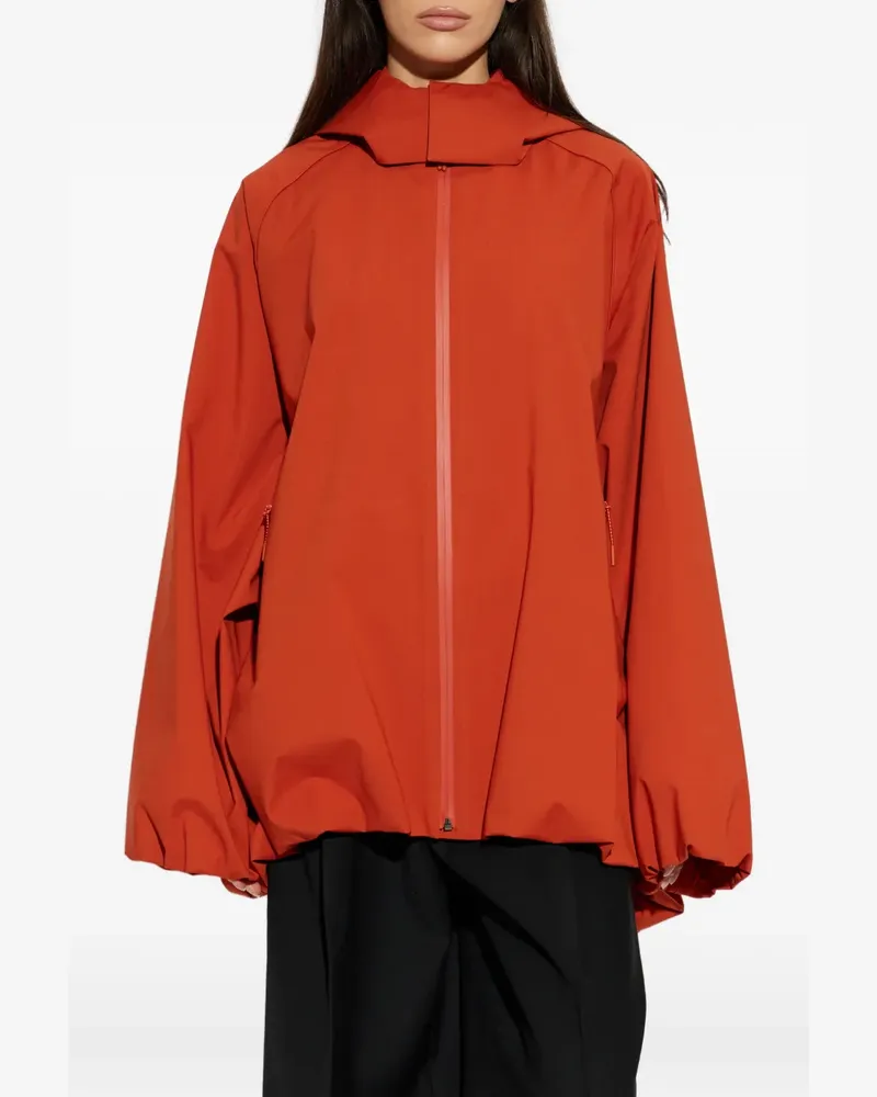 Lacoste hoodie zip coat - Orange Orange
