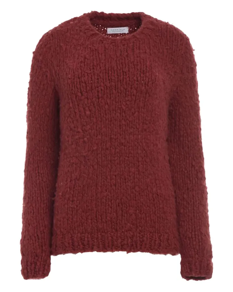 Gabriela Hearst Strukturierter Pullover - Rot Rot