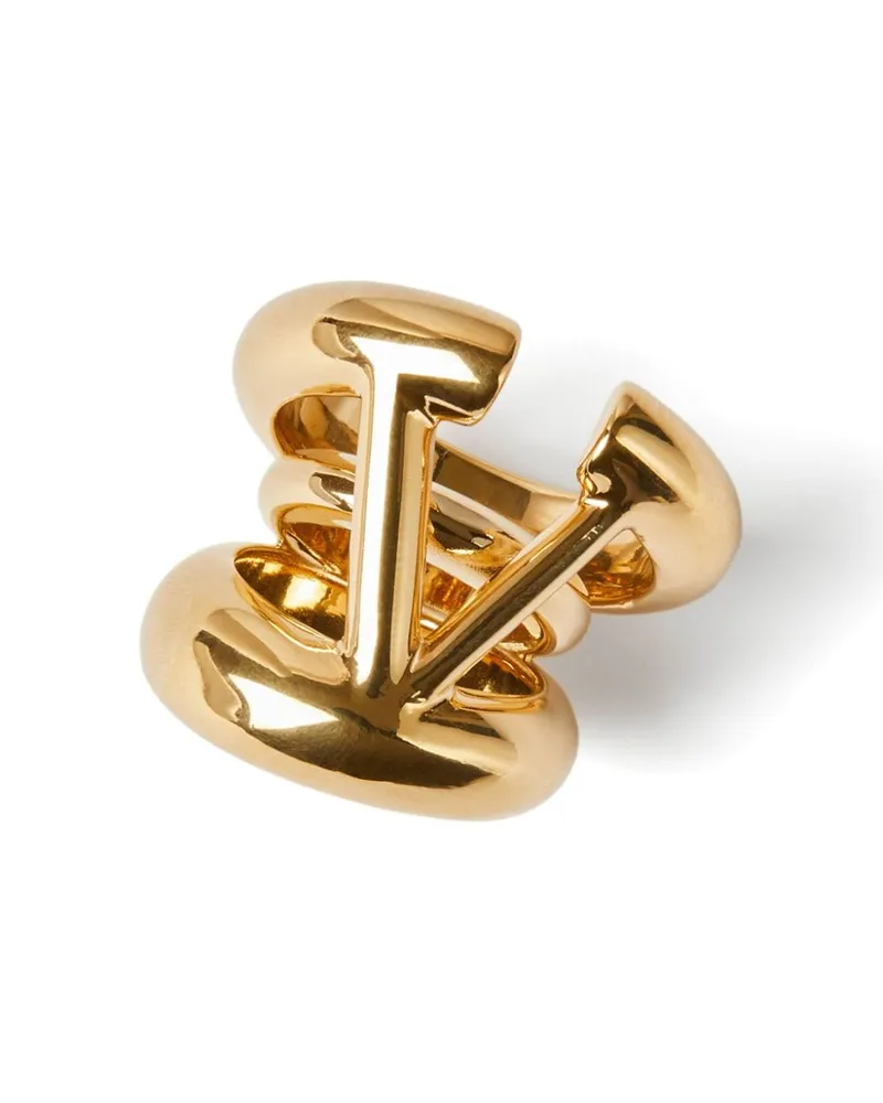 Valentino Garavani VLogo Signature Ring - Gold Gold