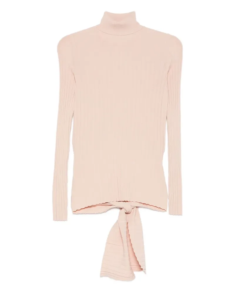 Moschino roll-neck top - Rosa Rosa