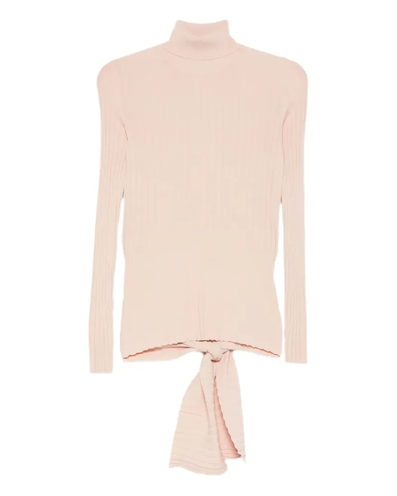 Moschino Oberteil mit Rollkragen - Rosa Rosa