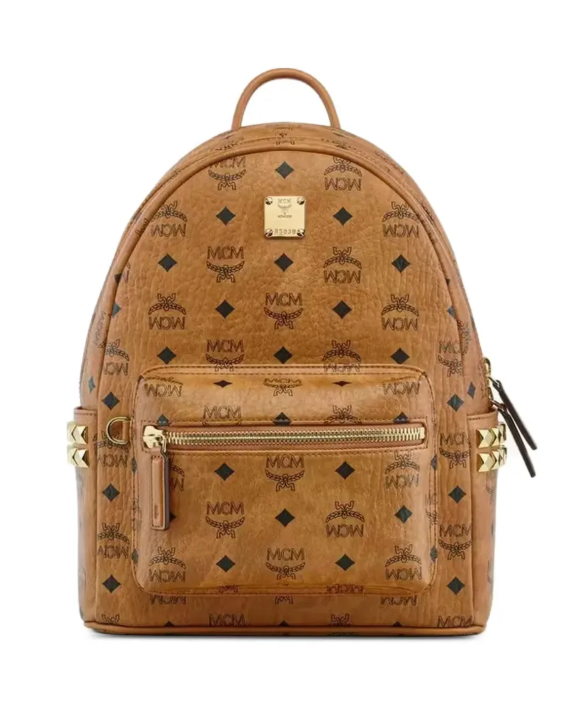 MCM Visetos Stark backpack - Nude Nude