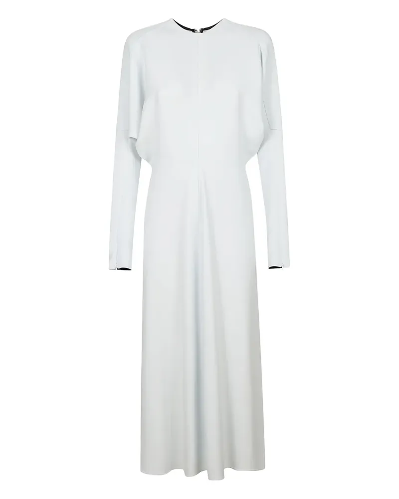 Victoria Beckham long-sleeve midi dress - Weiß Weiß