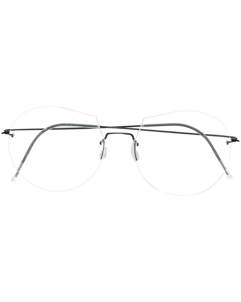 Lindberg Rahmenlose Spirit Brille - Schwarz Schwarz