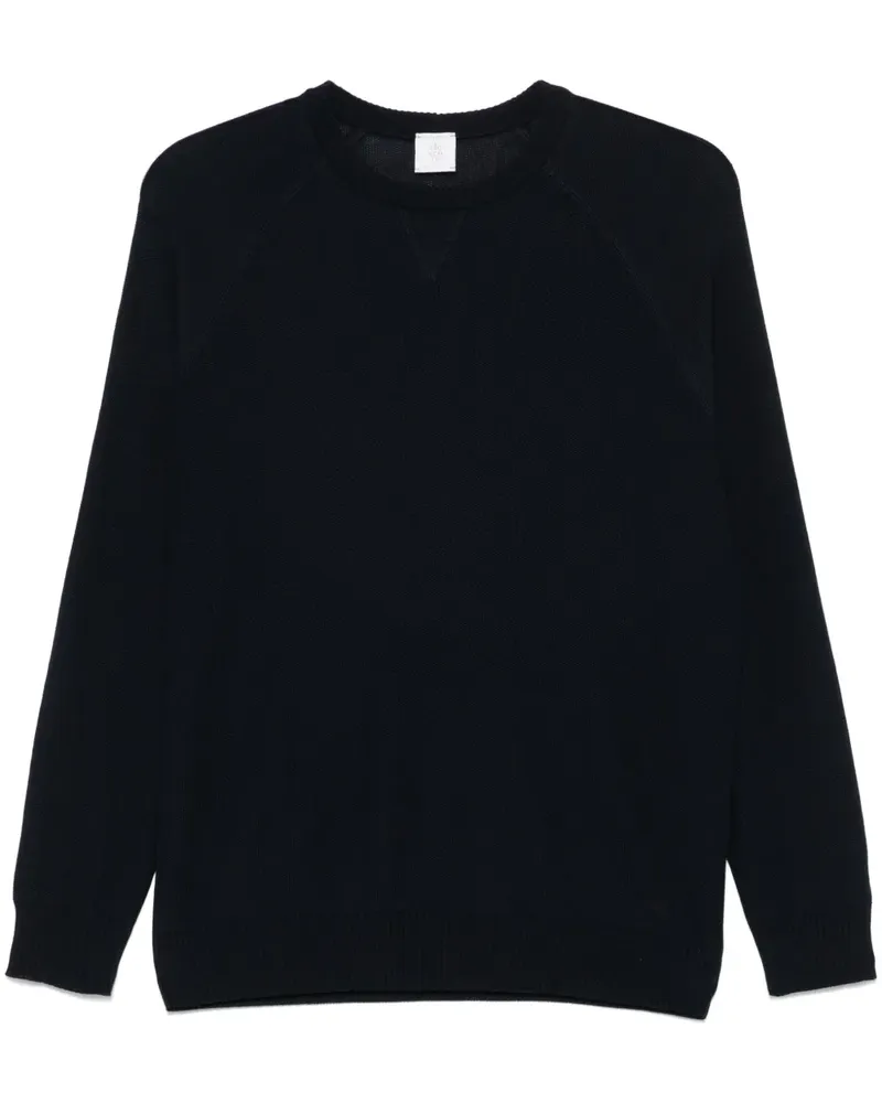 Eleventy Pullover aus Baumwolle - Blau Blau