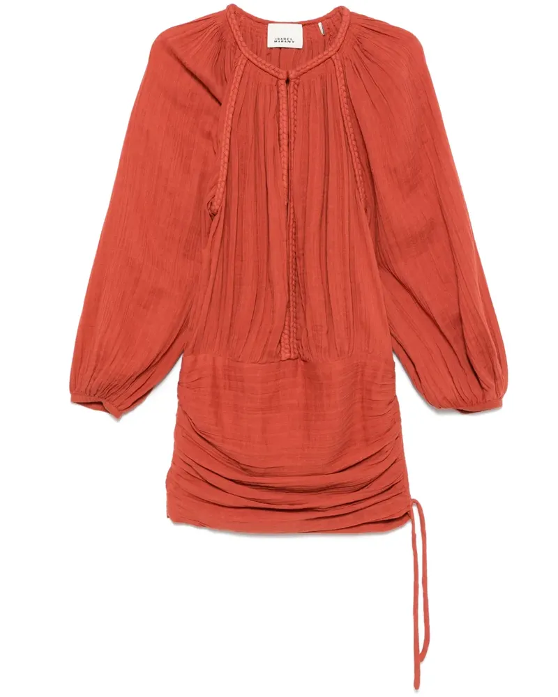 Isabel Marant Jaoni Kleid - Rot Rot