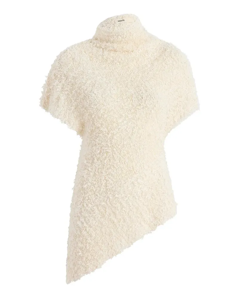 KHAITE Asymmetrisches Oberteil - Nude Nude