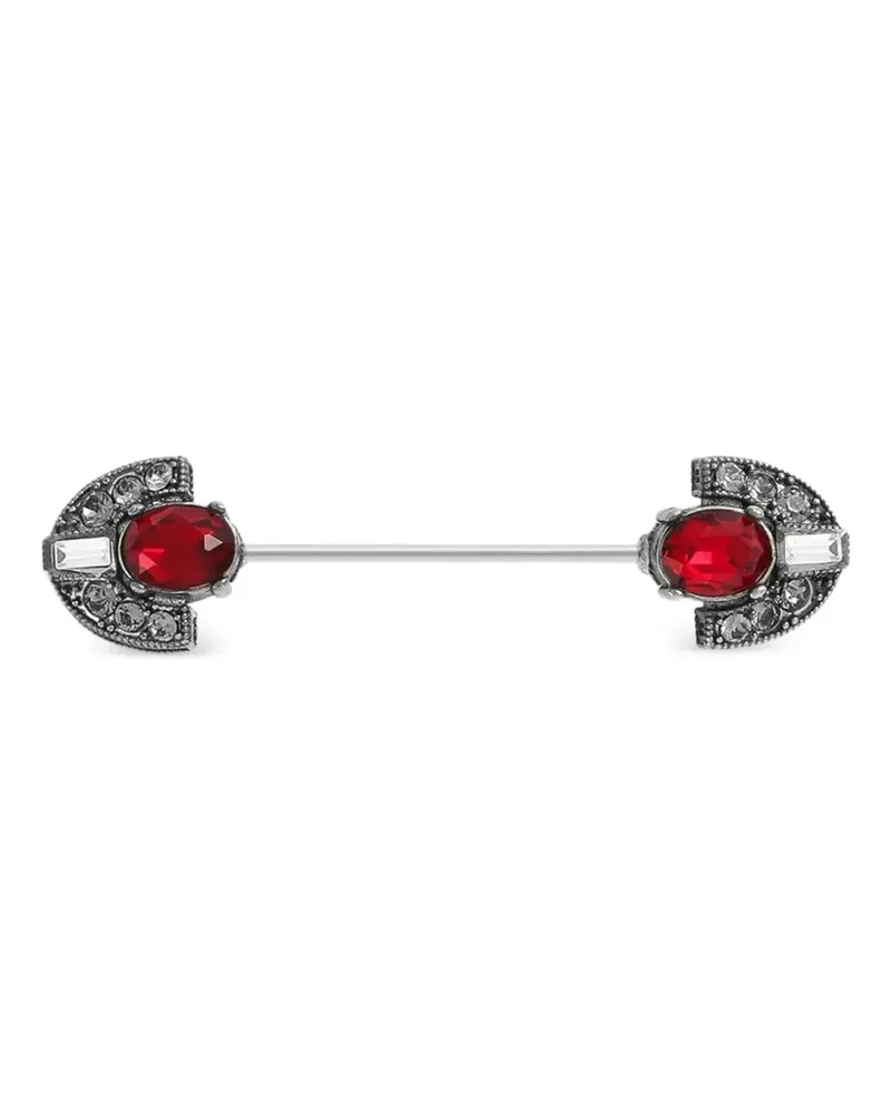 Dolce & Gabbana Strassbrosche - Silber Silber