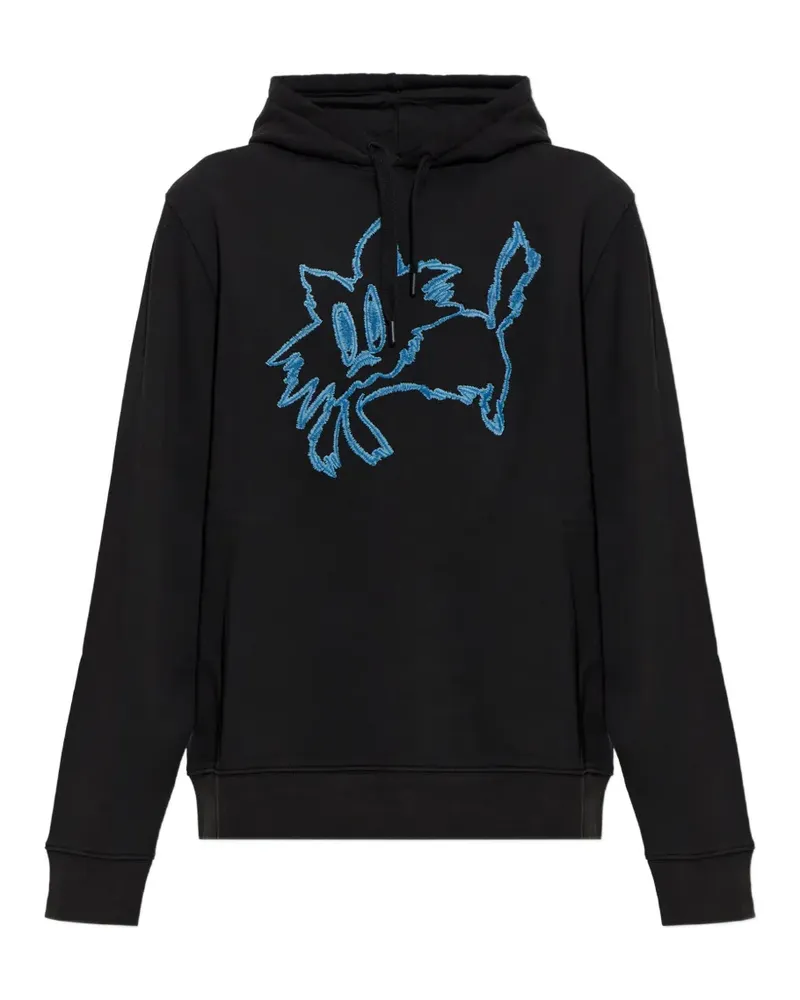 Paul Smith embroidered hoodie - Schwarz Schwarz