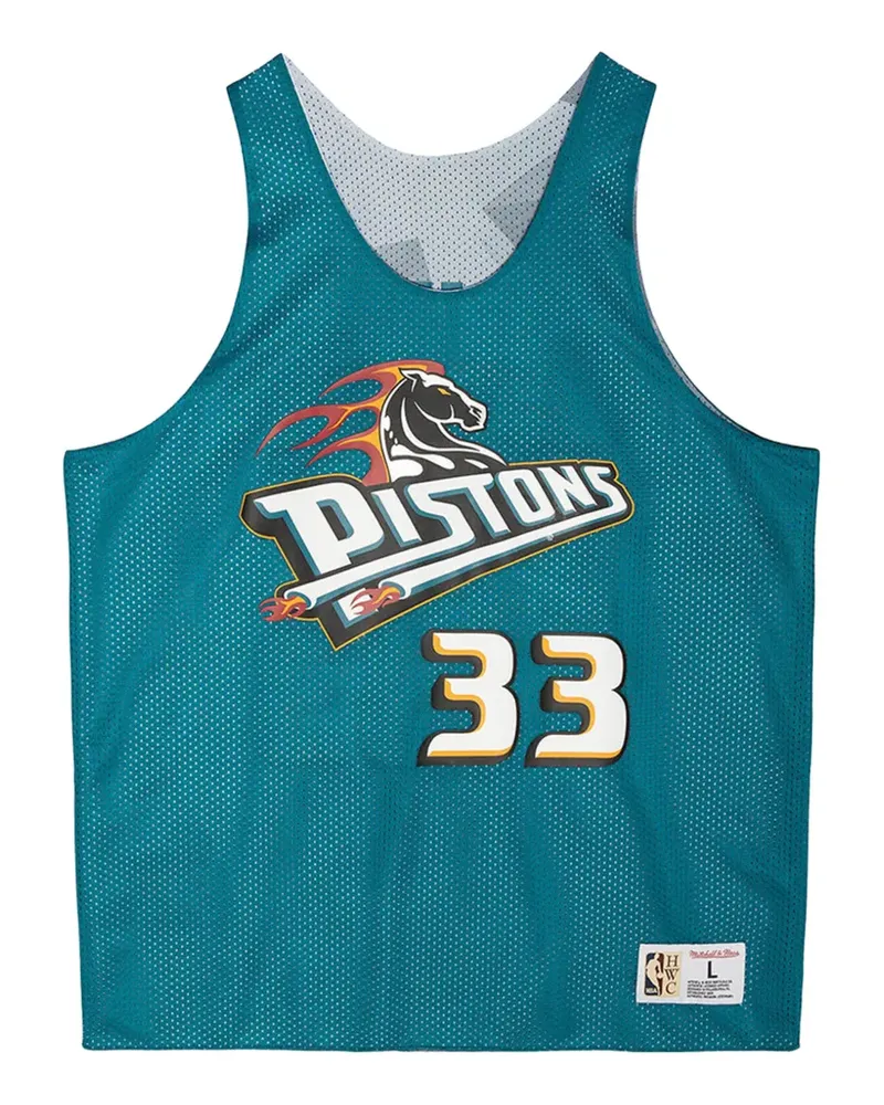 Mitchell & Ness Pistons Grant Hill reversible tank top - Blau Blau