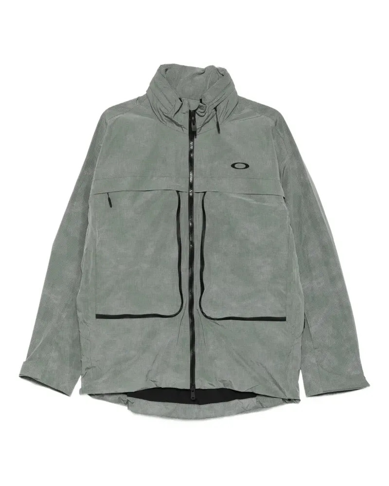 Oakley reflective camo shell windbreaker - Grün Grün