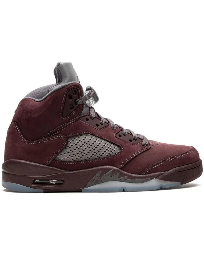 Jordan Air  5 Burgundy High-Top-Sneakers - Rot Rot