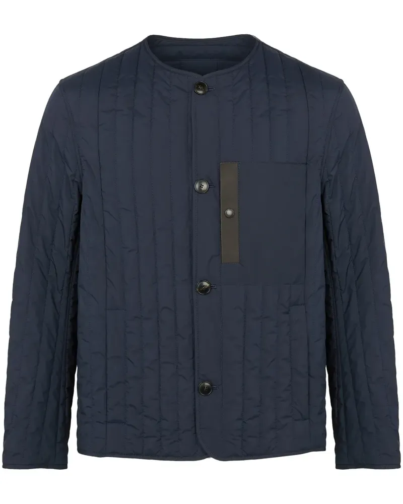 Yves Salomon Gesteppte Jacke - Blau Blau