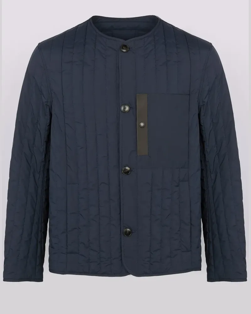 Yves Salomon Gesteppte Jacke - Blau Blau