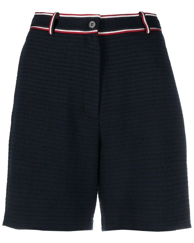 Thom Browne Shorts mit RWB-Streifen Blau