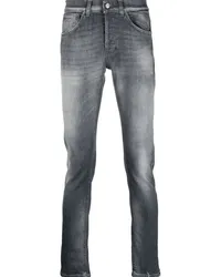 Dondup Ausgeblichene Skinny-Jeans Grau