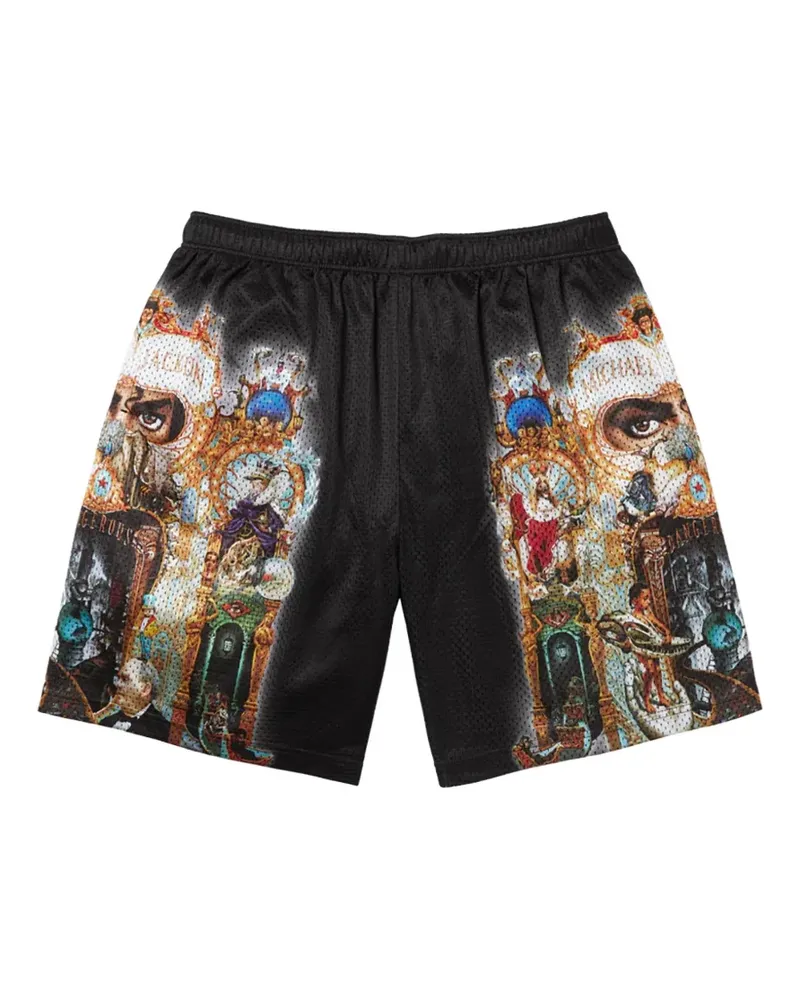 Supreme Being x Michael Jackson graphic-print short - Schwarz Schwarz