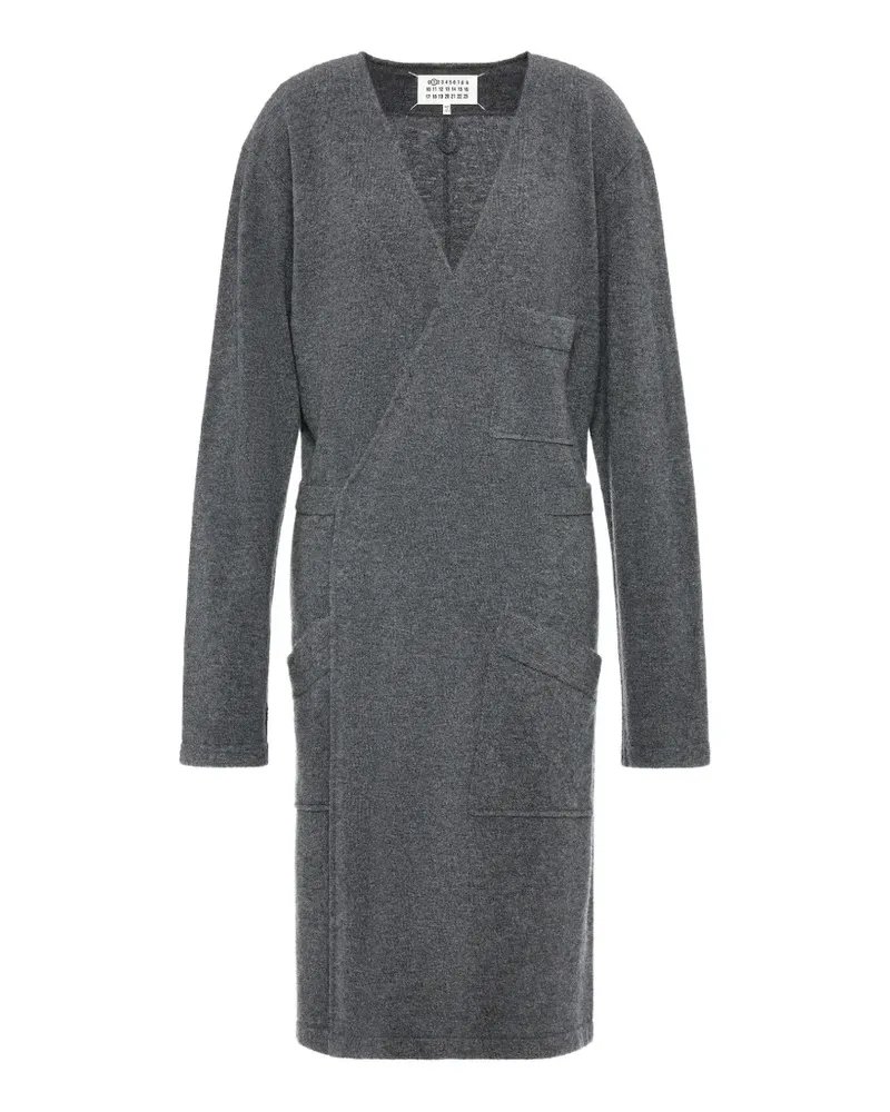 Maison Margiela Gewickelter Cardigan - Grau Grau