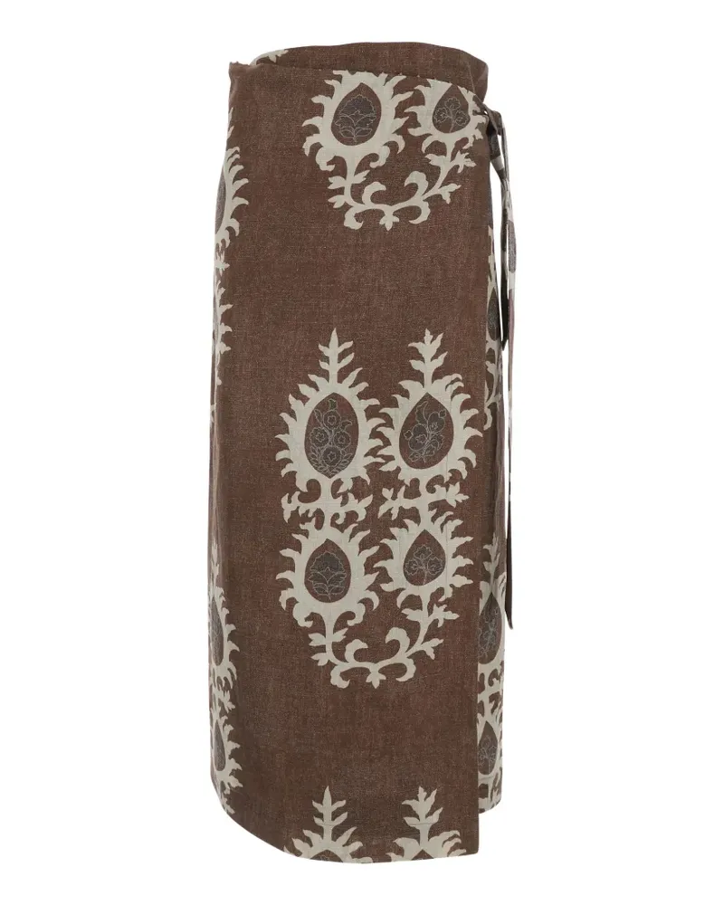 Bazar Deluxe tie-fastening skirt - Braun Braun