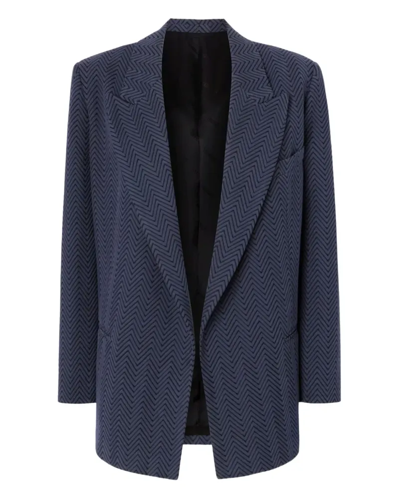 Missoni Sakko mit Zickzackmuster - Blau Blau