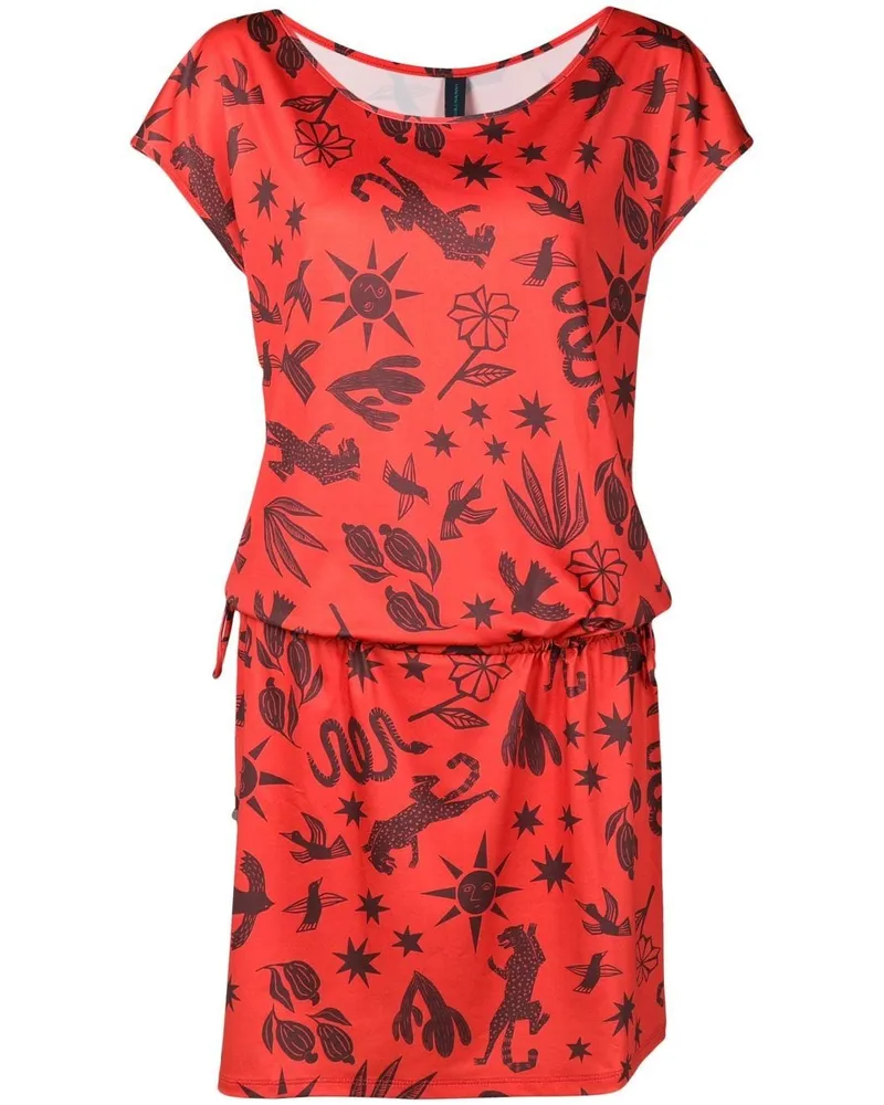 Lygia & Nanny Shiva T-Shirtkleid - Braun Braun