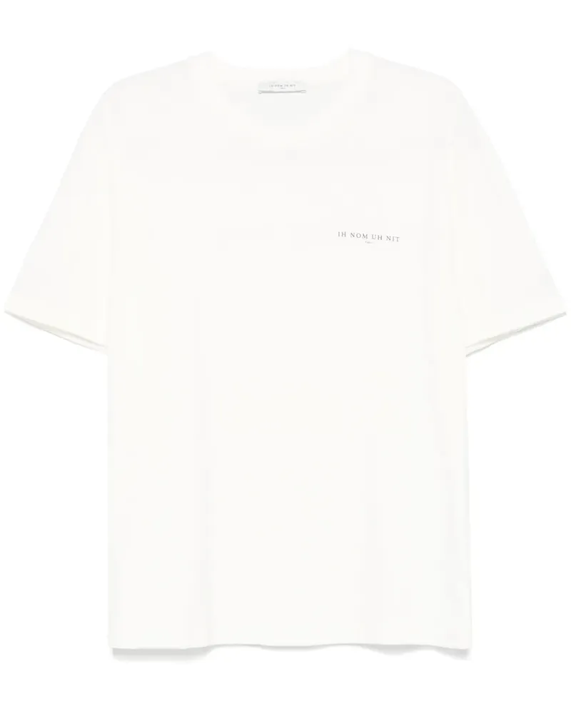 IH NOM UH NIT T-Shirt mit Logo-Print - Weiß Weiß