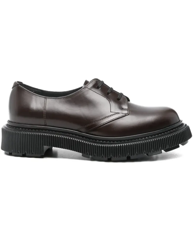 Adieu Paris Derby-Schuhe aus Leder - Braun Braun