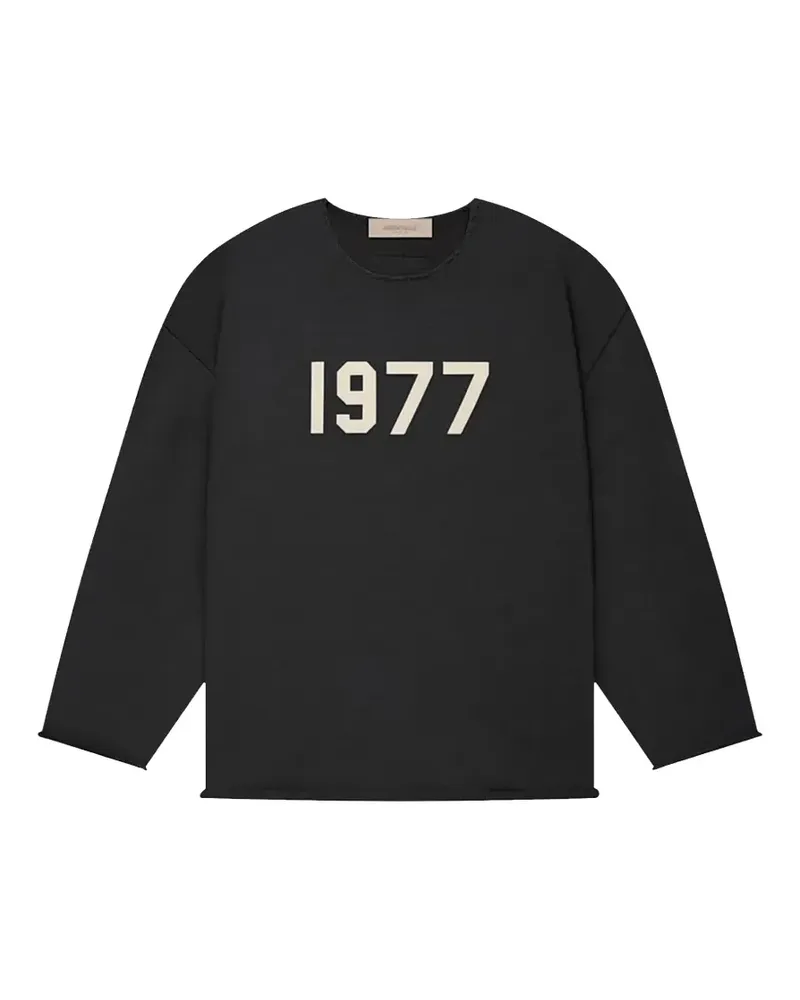Fear of God raw-edge sweater - Schwarz Schwarz