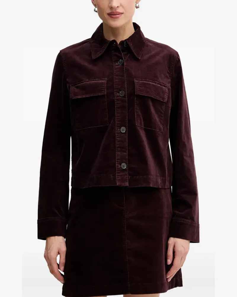 Marc O'Polo Jacke mit Brusttasche - Violett Violett