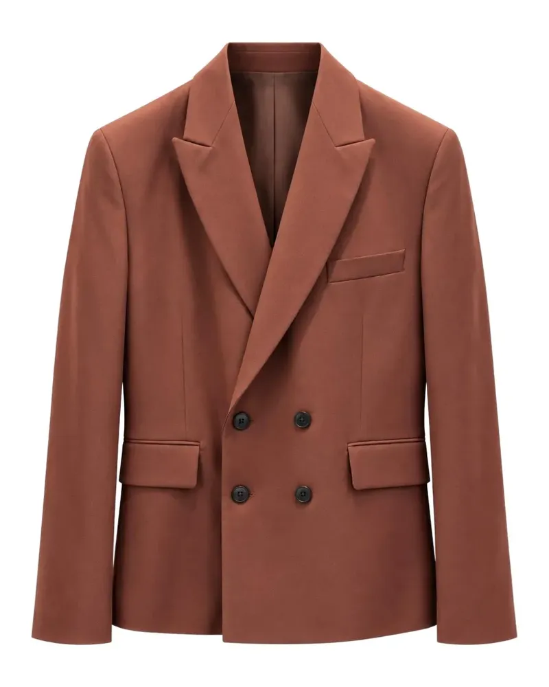 Costumein Mel Dallas double-breasted blazer - Braun Braun