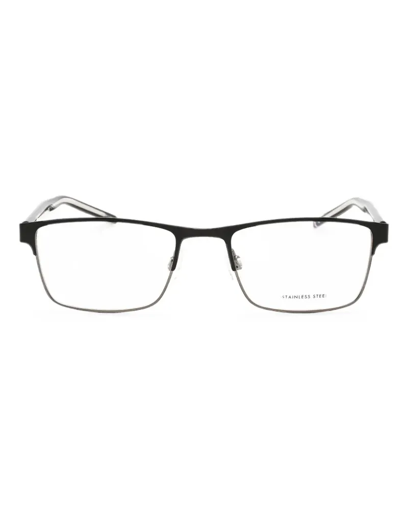 Tommy Hilfiger Brille mit eckigem Gestell - Schwarz Schwarz