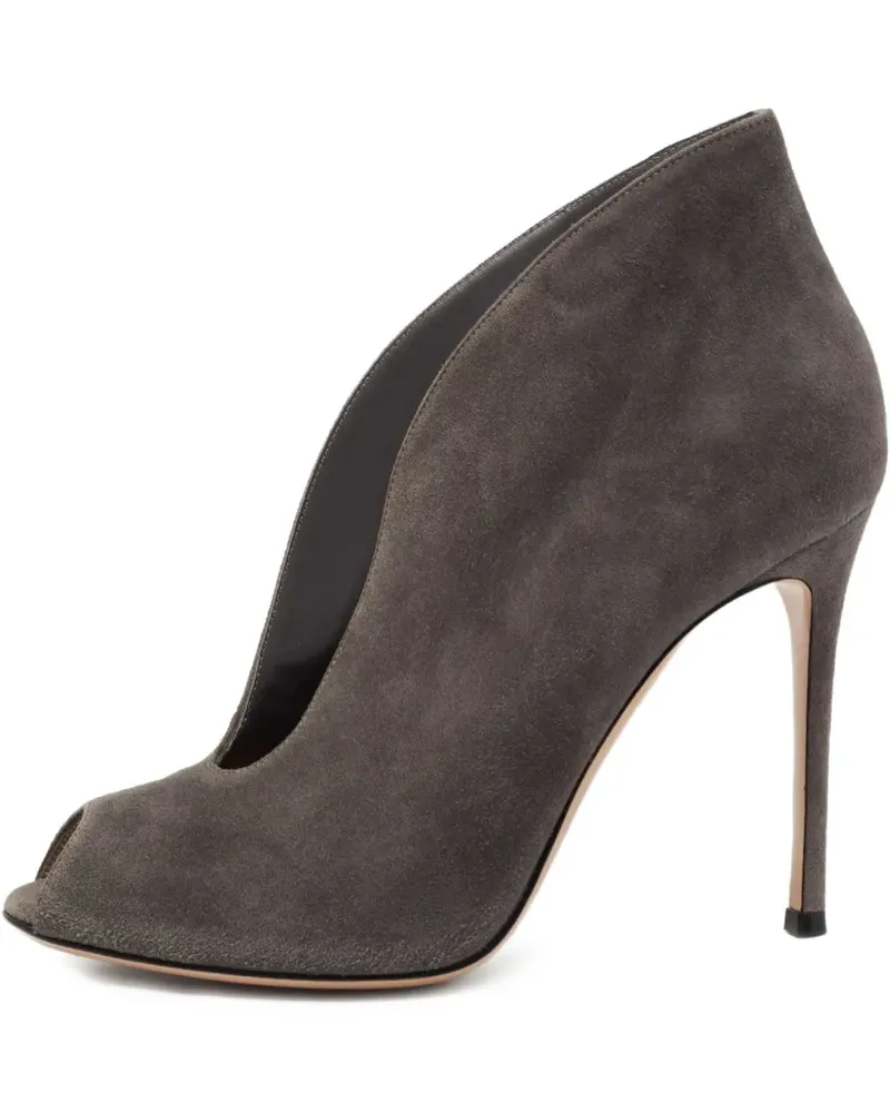 Gianvito Rossi Pre-owned Peeptoe-Pumps 110mm - Grau Grau