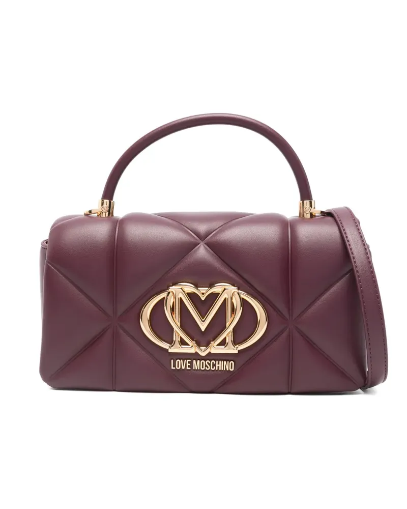 Moschino Gesteppter Shopper - Rot Rot